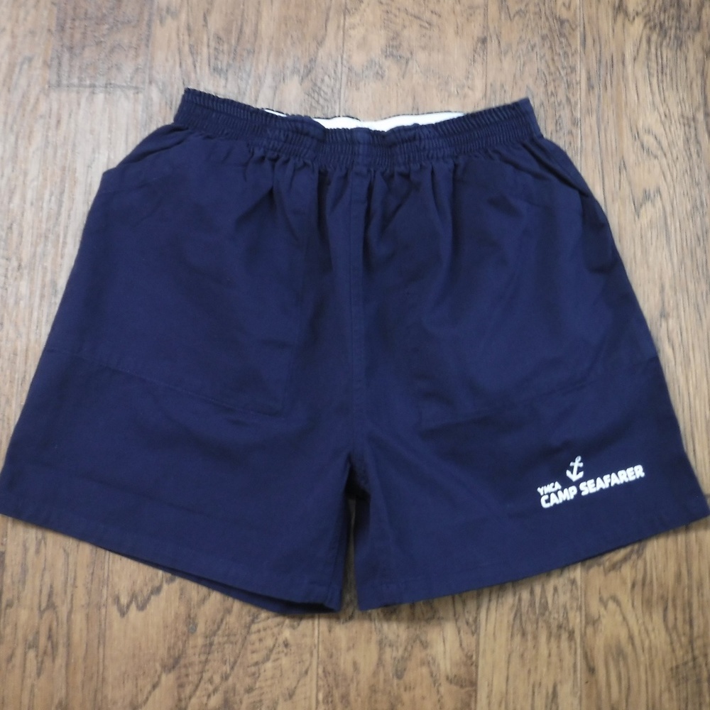 YMCA Camp Seafarer Navy Blue Shorts